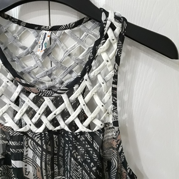 FREE PEOPLE Womens Boho Tank Crop Top, Size XS - Picture 2 of 4